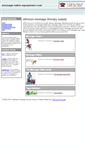 Mobile Screenshot of massage-table-equipment.com